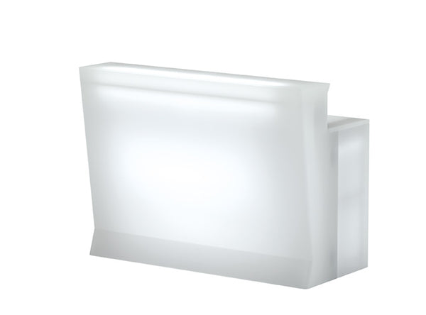 Marvy illuminated bar counter + 2 ceramic shelves