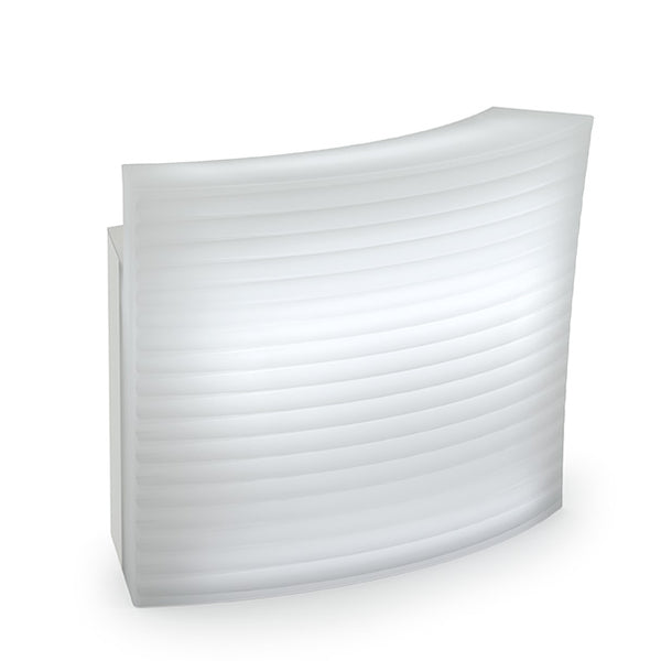 Hangar60 luminous bar counter + 1 ceramic shelf