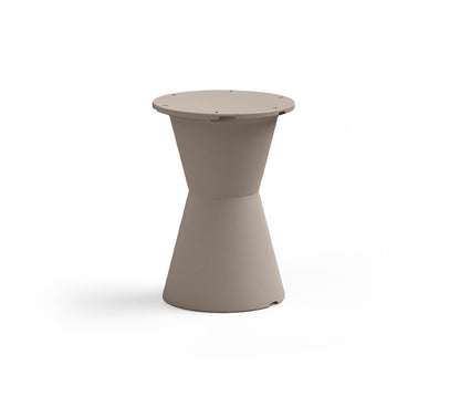 Tables classiques Dot + plateau en céramique rond