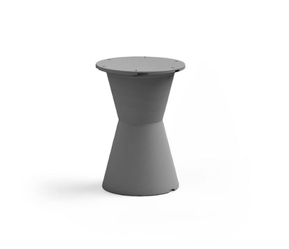 Tables classiques Dot + plateau en céramique rond