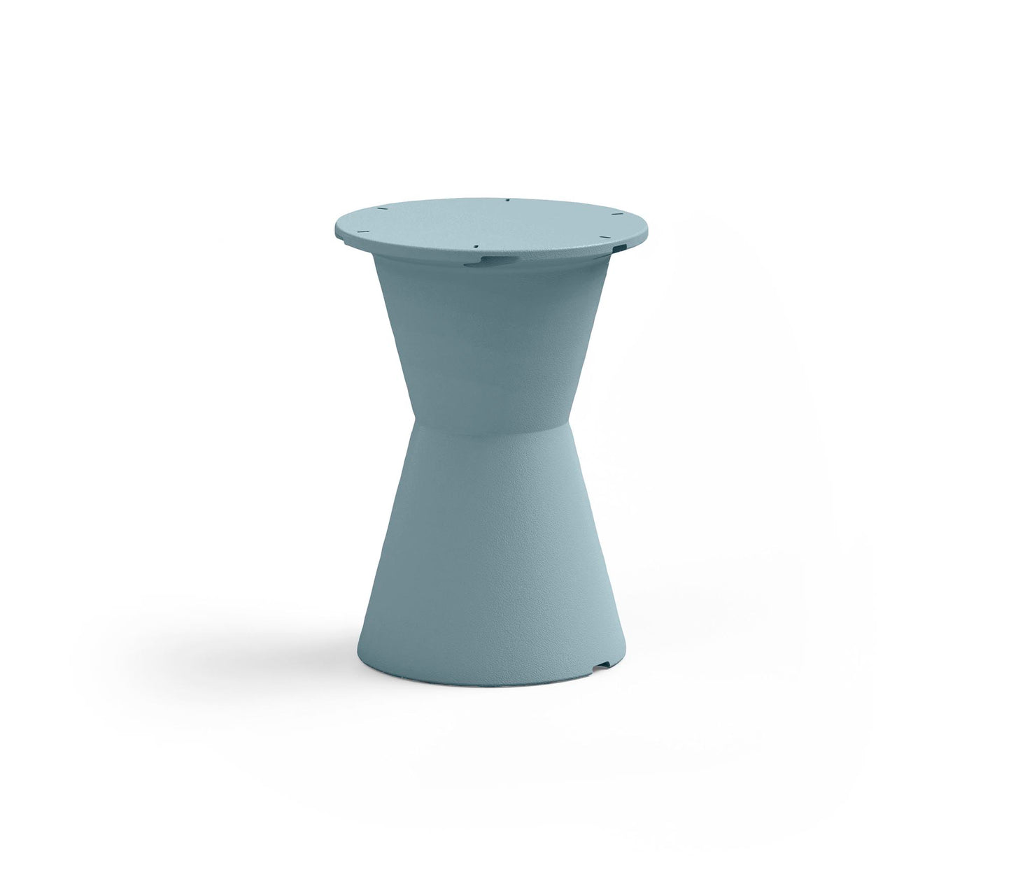 Tables classiques Dot + plateau en céramique rond