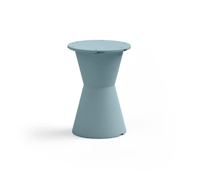 Tables classiques Dot + plateau en céramique rond