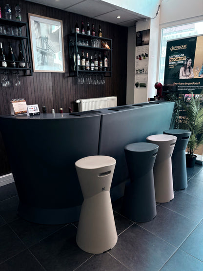 Marvy bar counter + 1 ceramic shelf