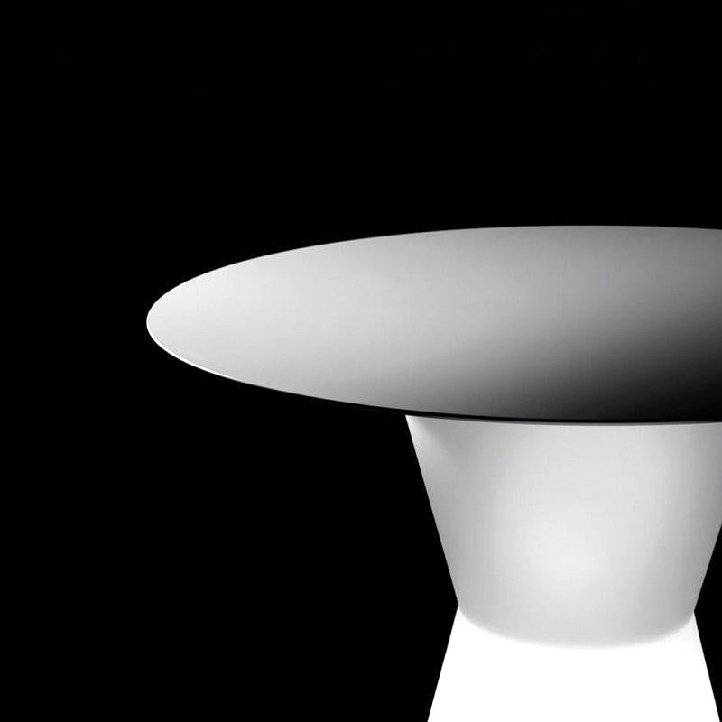 Tables classiques Dot + plateau en céramique rond